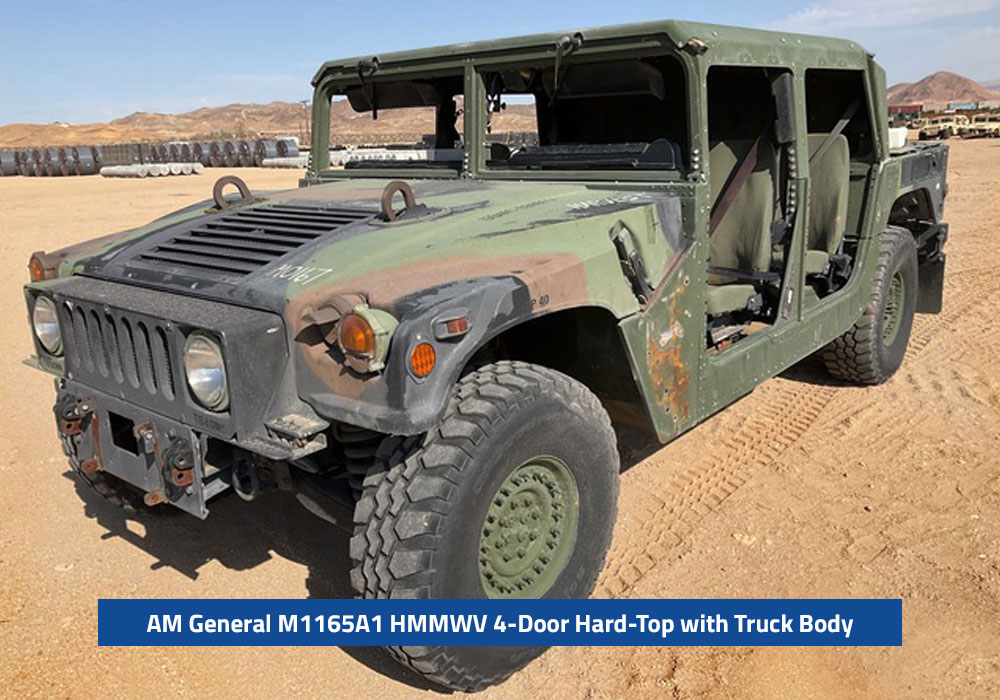 AM General M1165A1 HMMWV 4-Door Hard-Top with Truck Body