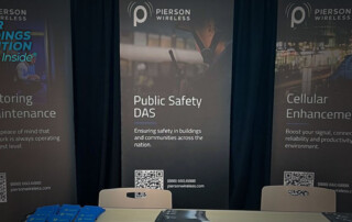 Pierson Wireless at Safer Buildings Coalition Events in October 2023