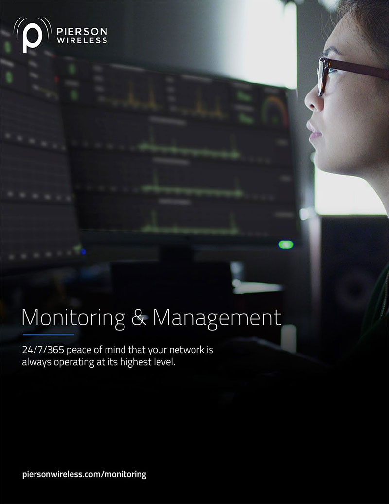 Pierson Wireless - Monitoring & Management PDF