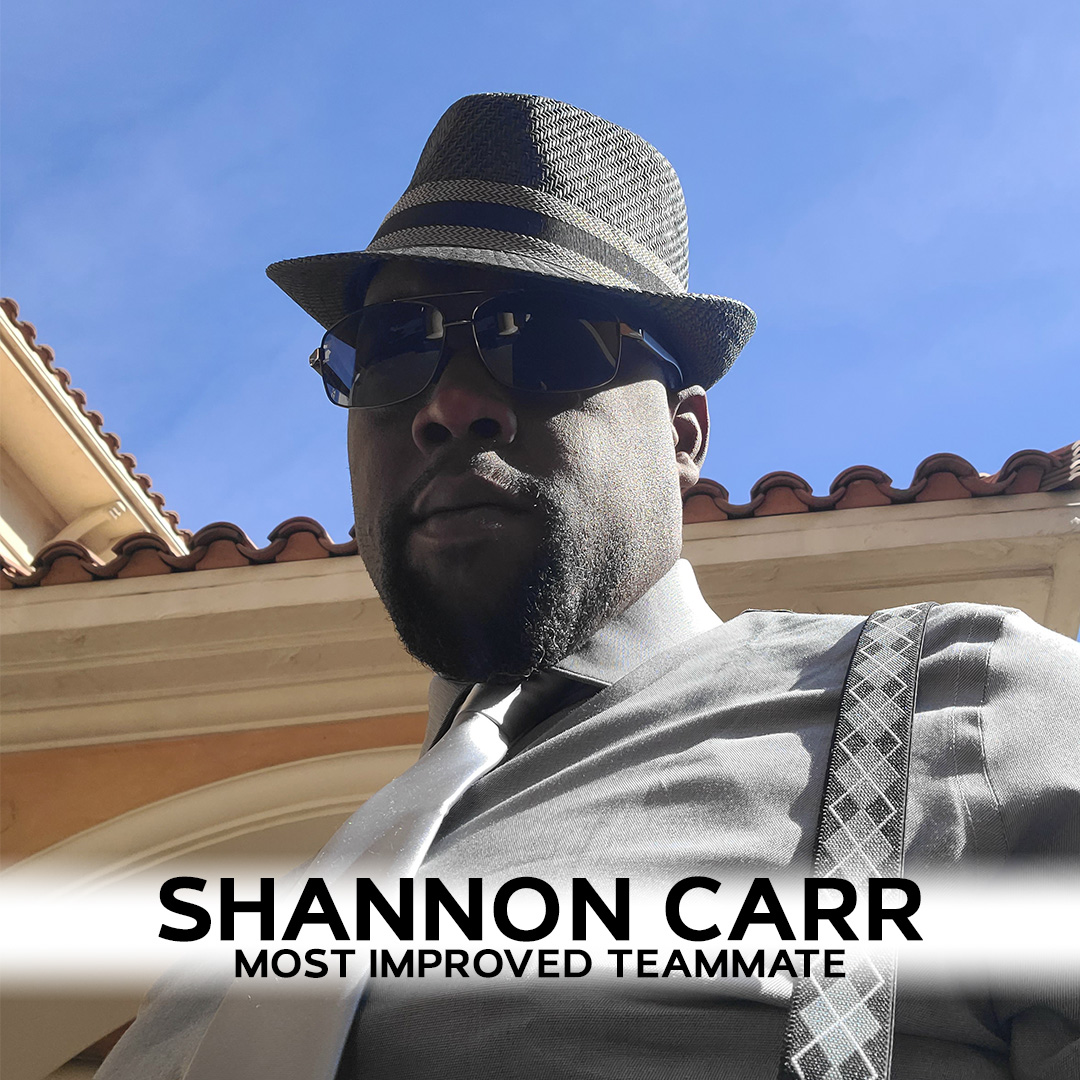 Shannon Carr - Most Improved