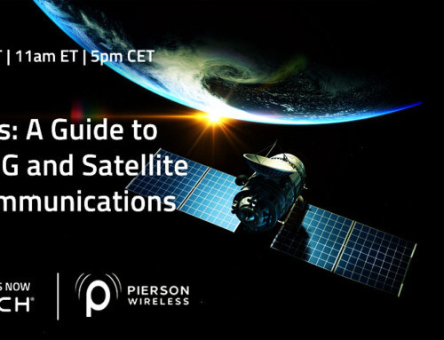Semtech and Pierson Wireless Webinar to Discuss the Integration of Satellite Communications and 5G for Mission Critical Communications in Any Environment